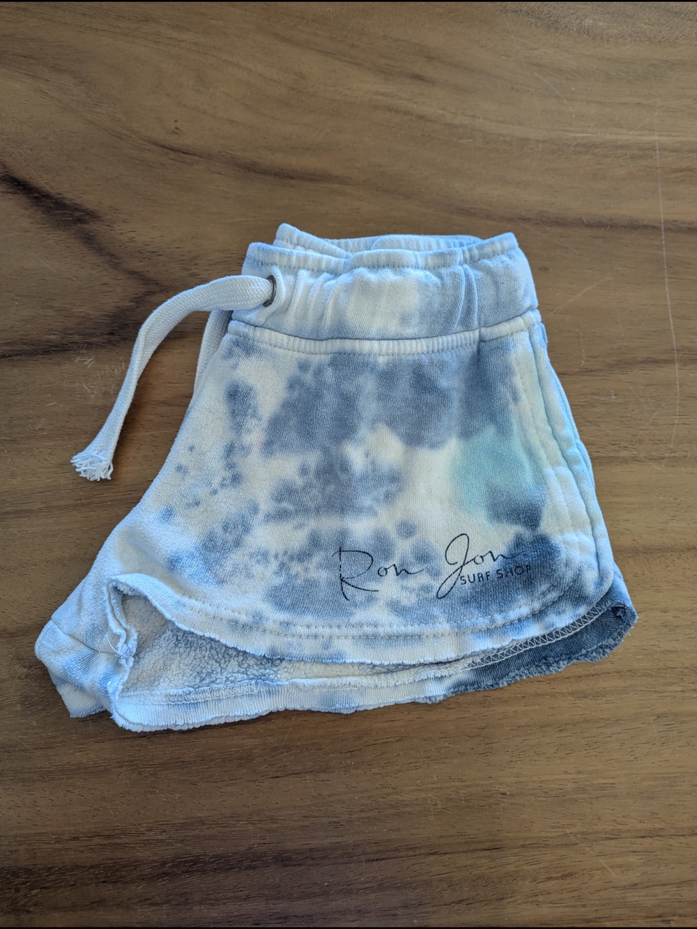 Ron Jon Tie-Dye Pullover Shorts - Blue White